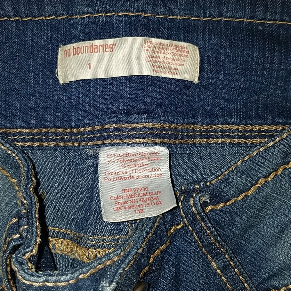 Distressed Capris - Picture 3 of 5